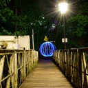 Lichtkugel am Scholbenwehr in Bad Lauterberg